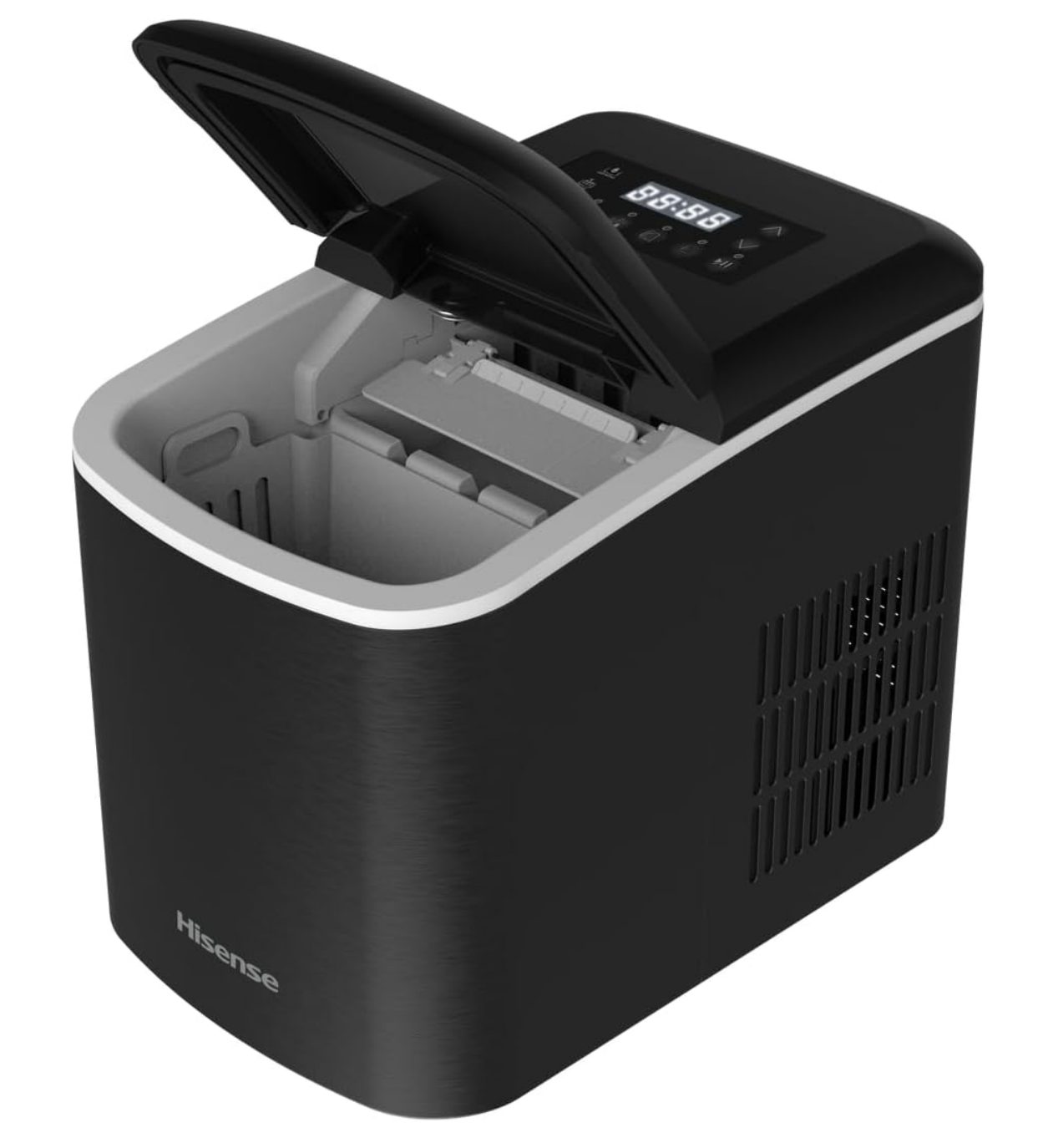 Hisense Ice Maker 15kg/24Hr 8 Mins 9 Bullet Ice with LED Display